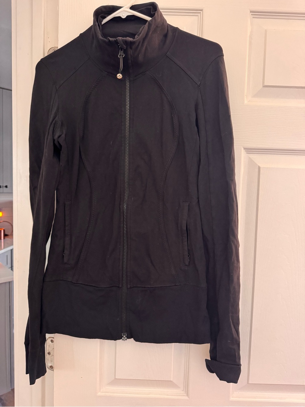 lululemon athletica Black Full-Zip Jacket